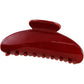 Curved Hair Claw Clip with Smooth Finish and Secure Hold