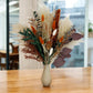 Dried Floral Bouquet with Pampas Grass, Eucalyptus, and Accents