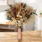 Neutral Dried Floral Arrangement with Pampas Grass and Preserved Leaves