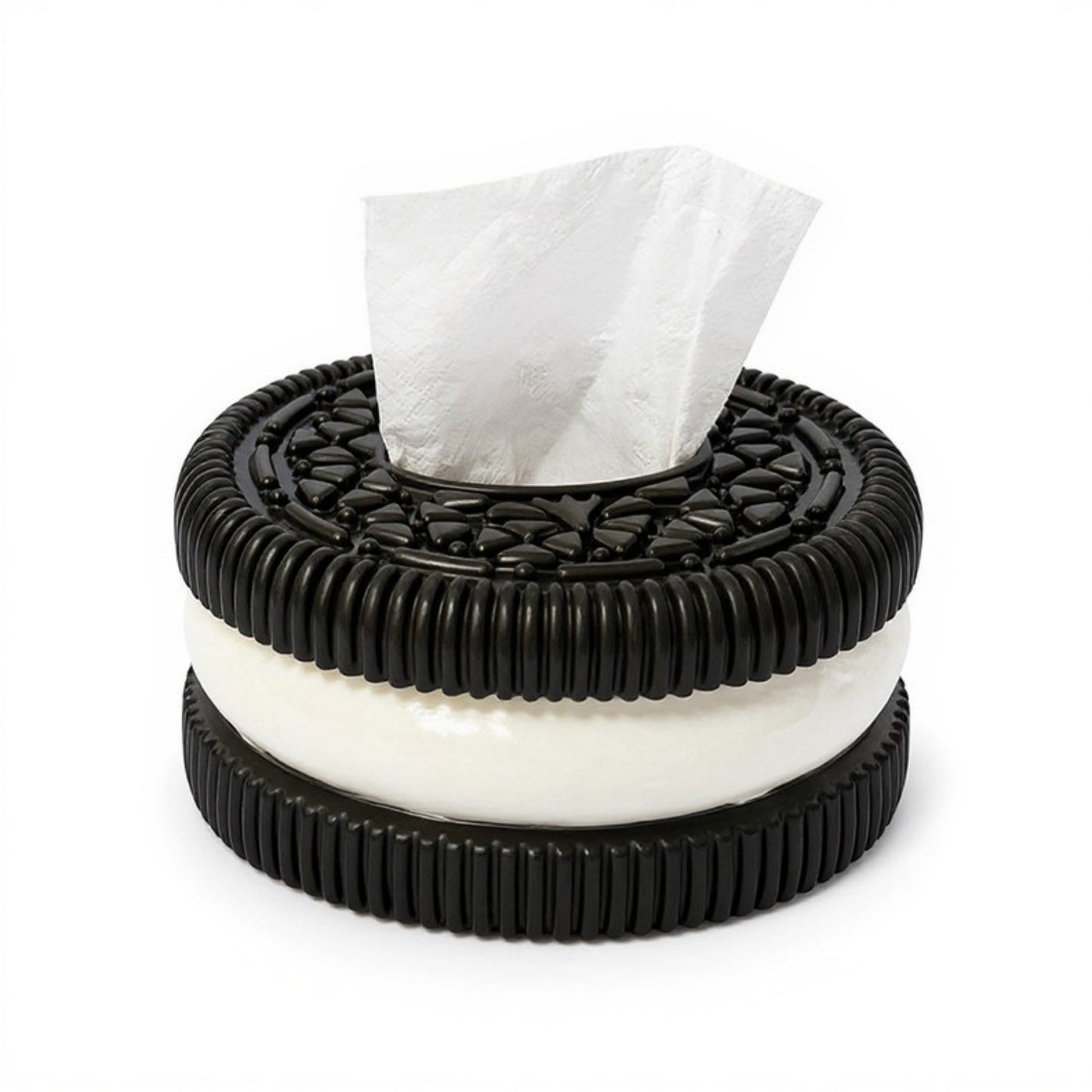 Cookie-Shaped Tissue Holder Dispenser with Creative Design