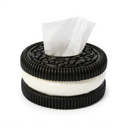 Cookie-Shaped Tissue Holder Dispenser with Creative Design