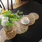 Decorative Floral Lace Table Mat with Layered Circular Design