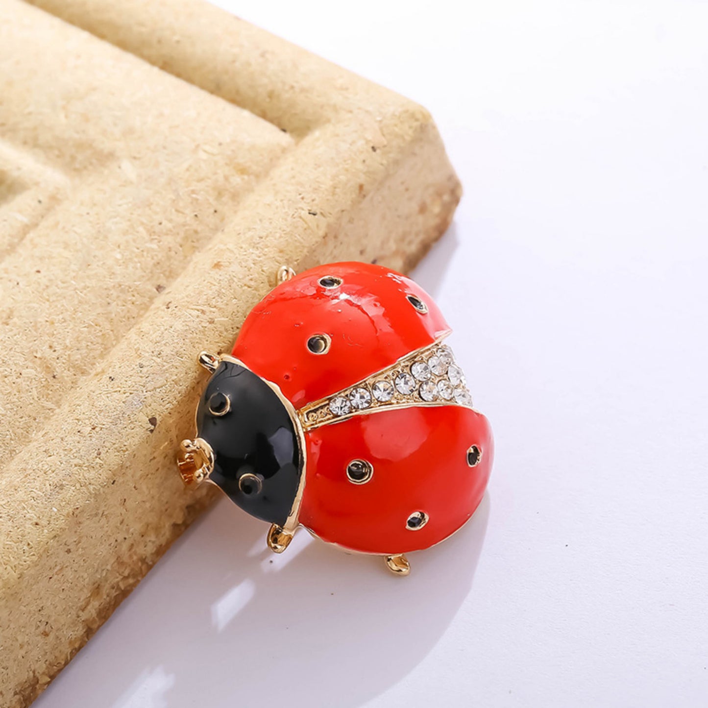 3-Piece Car Air Freshener Clip with Crystal Rhinestone Detailing