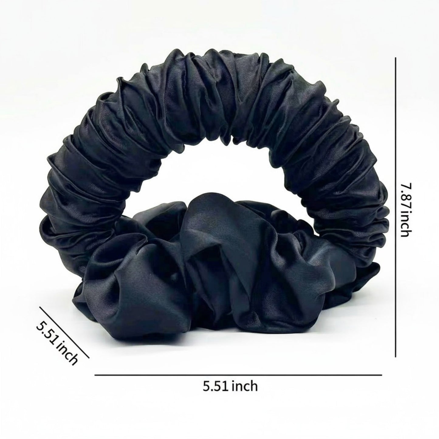 No-Fuss Curling Ribbon Hairband for Overnight Curls