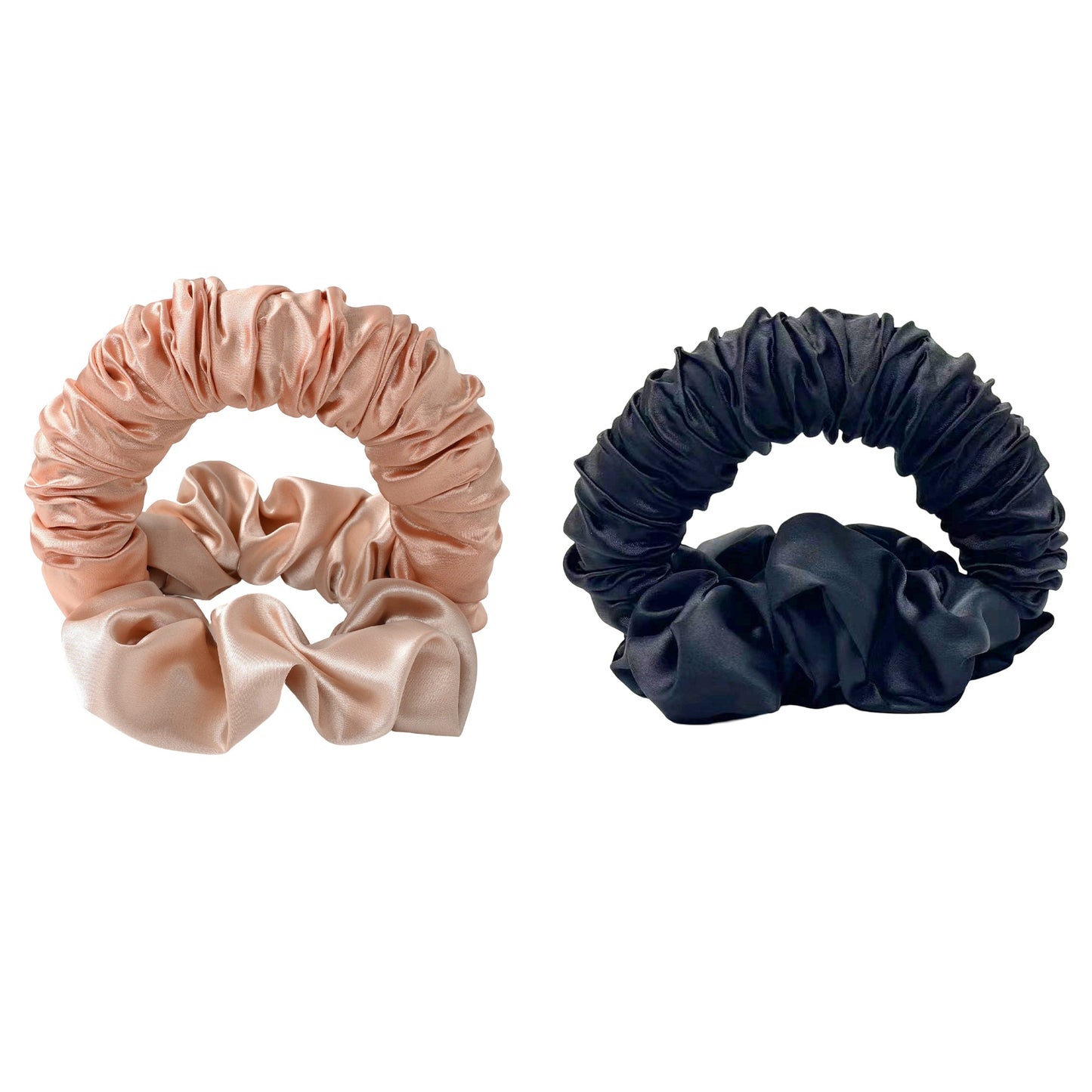 2pcs No-Fuss Curling Ribbon Hairband for Overnight Curls