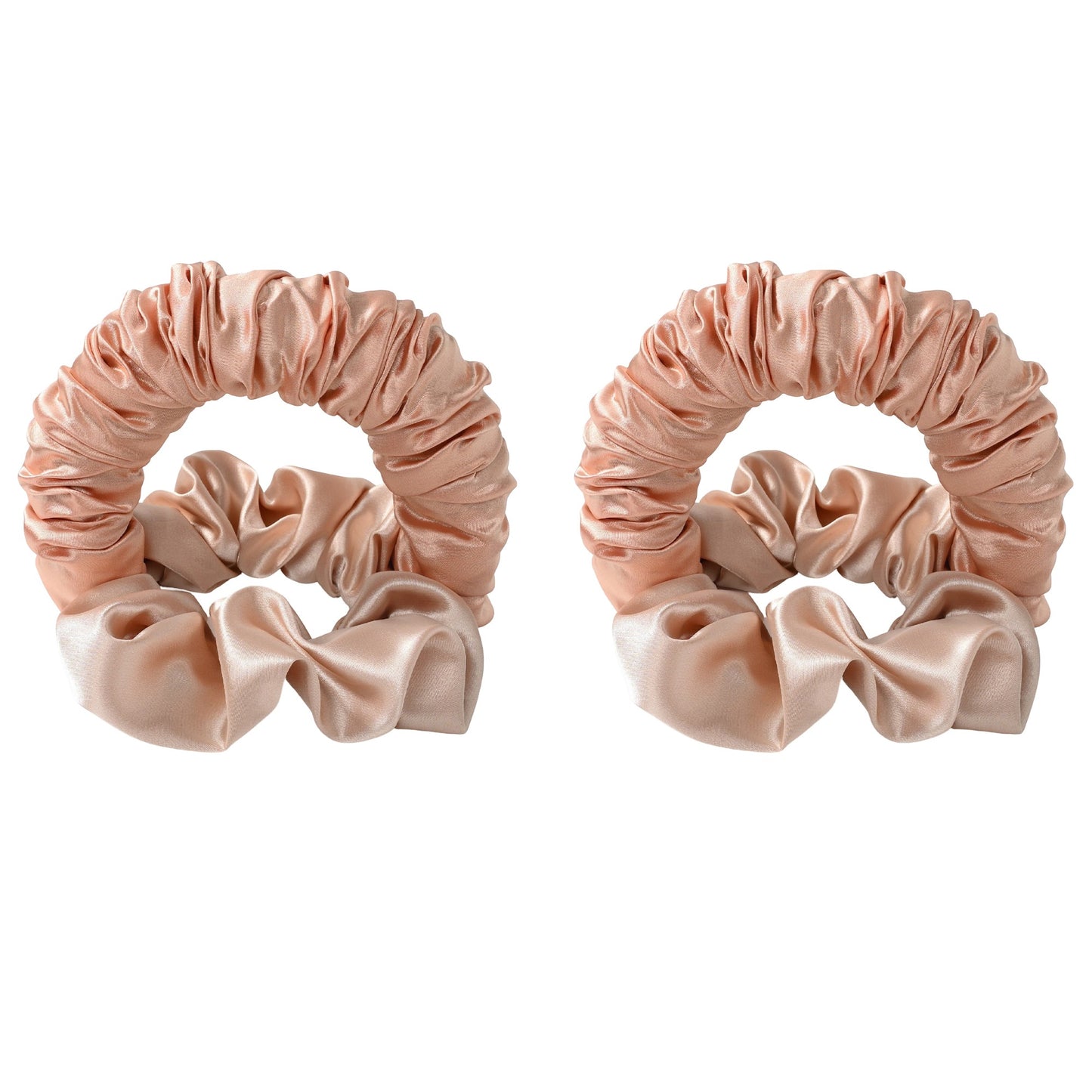 2pcs No-Fuss Curling Ribbon Hairband for Overnight Curls