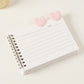 Set of 10 Heart-Shaped Acrylic Hair Claw Clips