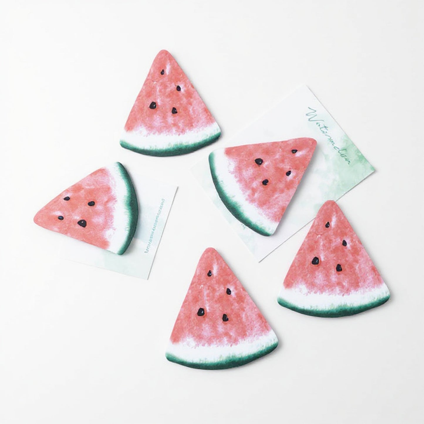 3-Piece Fruit Shaped Sticky Note Pad Set for Fun Desk and Office Use