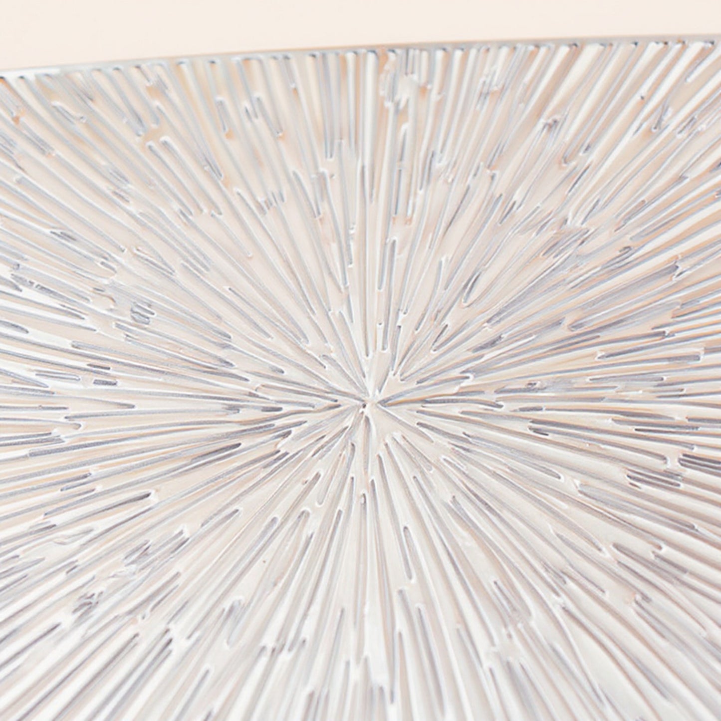 4-Piece Rectangular Woven Rattan Placemat with Radiating Sunburst Design