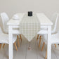 Dainty Daisy Print Tablecloth with Soft Neutral Background