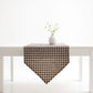 Dainty Daisy Print Tablecloth with Soft Neutral Background