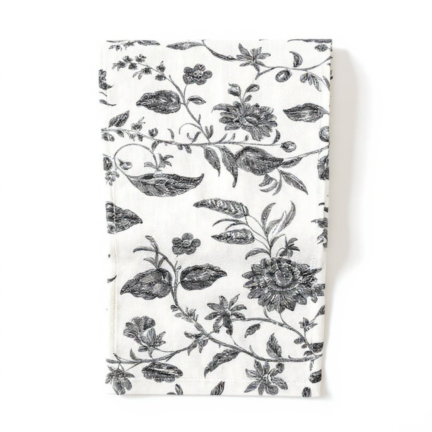 Ornate Damask Table Runner with Intricate Scroll Pattern 12x55in