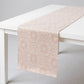 Floral Embroidered Table Runner with Intricate Pattern Detailing 13.5x47in