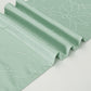 Floral Line Art Table Runner with Soft Woven Finish