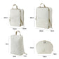 4-Piece Travel Packing Cube Set with Handles and Zip Closures for Organized Luggage Storage