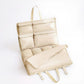 Multi-Compartment Hanging Organizer Bag with Zipper and Buckle Straps 29x17.5in