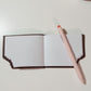 3-Piece Chocolate Bar Notebook Set with Realistic Design and Bite-Edge Detail 80 Pages 4x3.5in