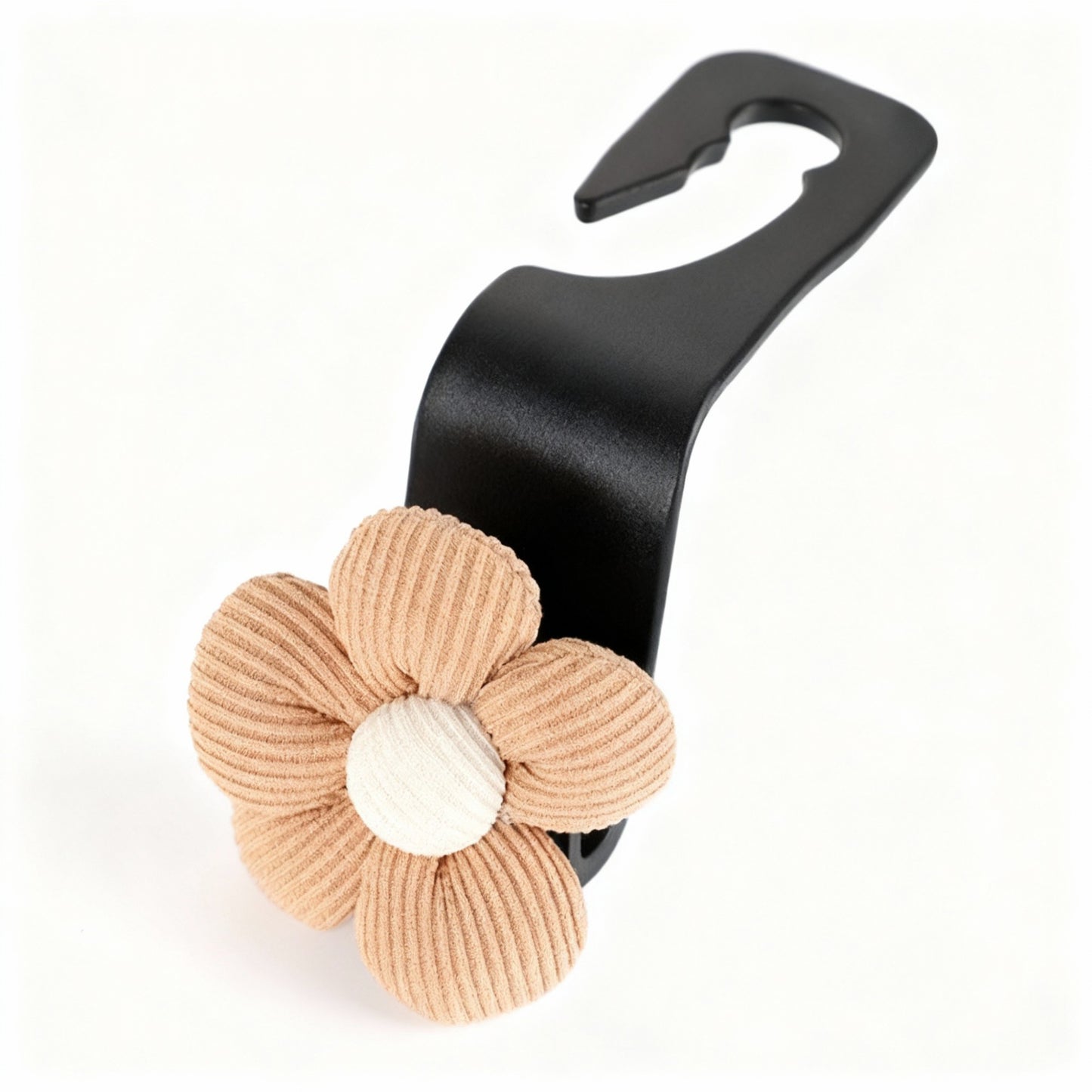 Flower Car Seat Headrest Hooks Set for Bag and Purse Hanging Organizer