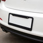 Rhinestone License Plate Frame Sparkling Crystal Metal Car Accessory 12x6.5in
