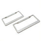 Rhinestone License Plate Frame Sparkling Crystal Metal Car Accessory 12x6.5in
