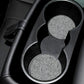 Rhinestone Car Cup Holder Coasters Anti-Slip Sparkling Crystal Set of 2