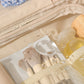 Hanging Toiletry Bag with Large Capacity and Transparent Mesh Compartments 12x8.5x4.5in