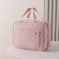 Hanging Toiletry Bag with Multiple Transparent Compartments and Travel Hook
