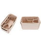 Felt Purse Organizer Insert with Multiple Pockets and Zipper Compartment