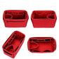 Felt Purse Organizer Insert with Multiple Pockets and Zipper Compartment