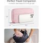 Electronic Accessories Organizer Travel Cable Storage Case with Mesh Pockets and Zipper Closure