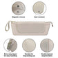 Heat-Resistant Hair Tool Storage Bag with Built-In Protective Mat and Travel Handle