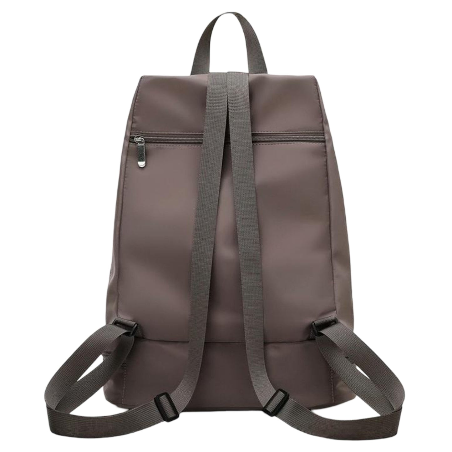 Lightweight Multi-Compartment Backpack with Front Zip Pockets and Bottom Storage Compartment for Daily Organization