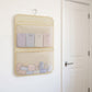 Hanging Organizer with Dual Zippered Compartments Space-Saving Storage Design for Closets Bathrooms