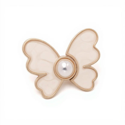 3-Piece Wing-Shaped Jean Buckle Extender Set with Decorative Sculpted Design for Adjustable Waistroom and Denim Accents 1.5x1.4in