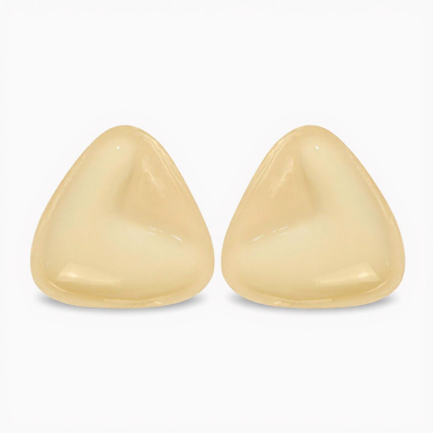 Washable Reusable Adhesive Bra Pads with Soft Flexible Shape and Strong Grip Design for Invisible Support 4.5x4.3in