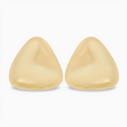 Washable Reusable Adhesive Bra Pads with Soft Flexible Shape and Strong Grip Design for Invisible Support 4.5x4.3in