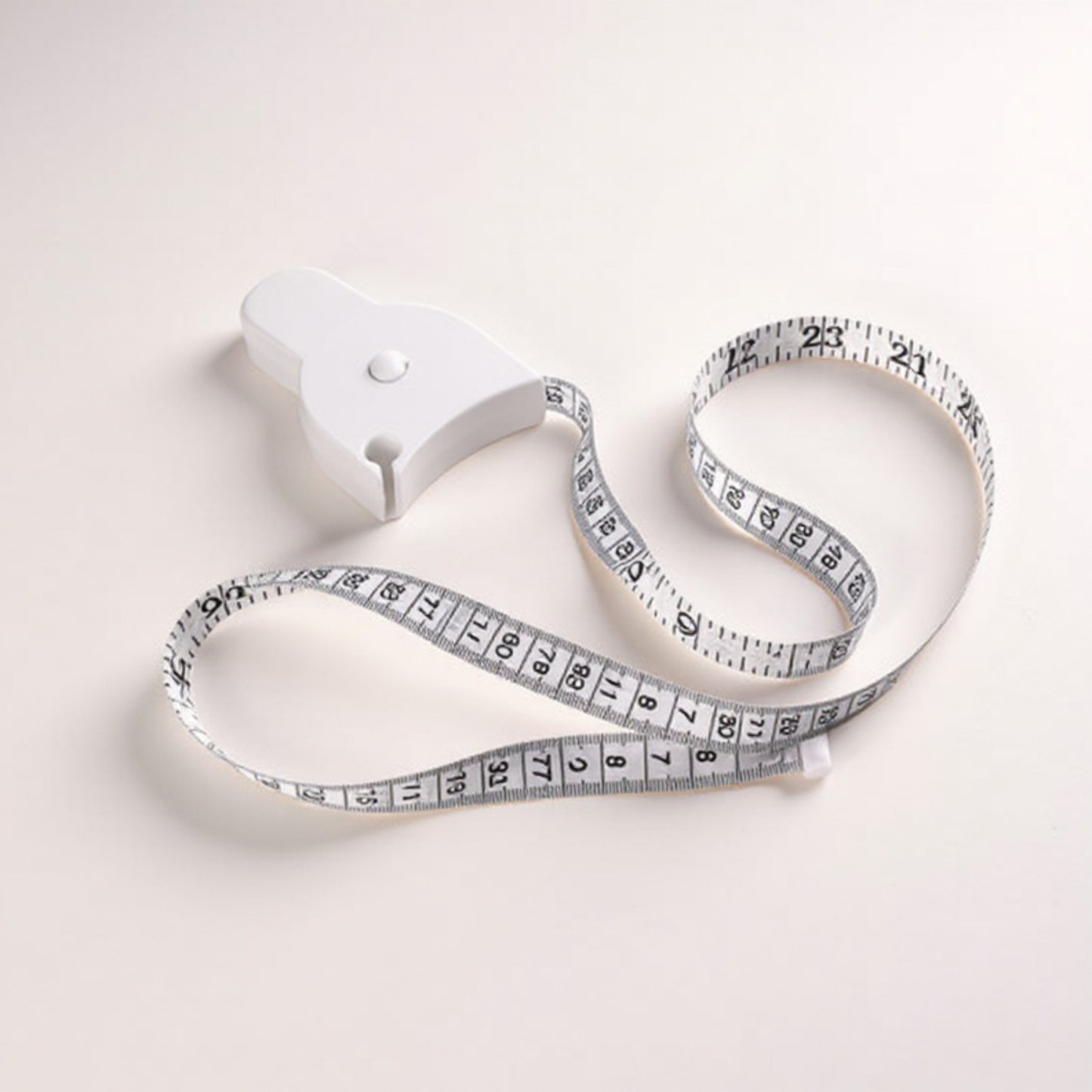 Body Measuring Tape with Retractable Soft Tape and Auto-Lock Design for Accurate Body, Waist, and Arm Measurements