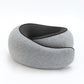 Ergonomic Travel Neck Pillow with Soft Cushioned Wrap Design and Supportive Contoured Structure for Comfortable Rest