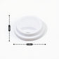 Reusable Silicone Coffee Cup Lid Spill Resistant Hot Drink Cover with Sip Opening 3.5x0.7in