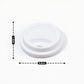 Reusable Silicone Coffee Cup Lid Spill Resistant Hot Drink Cover with Sip Opening 3.5x0.7in