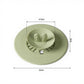 Silicone Bunny Ear Cup Lid Dustproof Insulated Drink Cover with Pop Up Vent Seal 4.6x0.7in