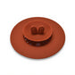 Silicone Bunny Ear Cup Lid Dustproof Insulated Drink Cover with Pop Up Vent Seal 4.6x0.7in