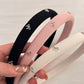 2-Piece Padded Headband Set with Smooth Fabric Finish and Mini Bow Embellishment Details