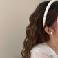 2-Piece Padded Headband Set with Smooth Fabric Finish and Mini Bow Embellishment Details
