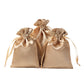 6-Piece Satin Drawstring Pouch Set with Soft Fabric Finish for Jewelry Beauty and Gift Storage