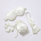4-Piece Satin Sleep Accessory Set with Eye Mask Headband Scrunchie and Drawstring Storage Pouch