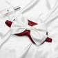 Satin Sleep Mask with Oversized Bow Detail and Elastic Comfort Fit