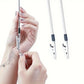 3-Piece Jewelry Fastener Helper Tool with Long Handle and Secure Alligator Clip for Easy Necklace and Bracelet Clasping