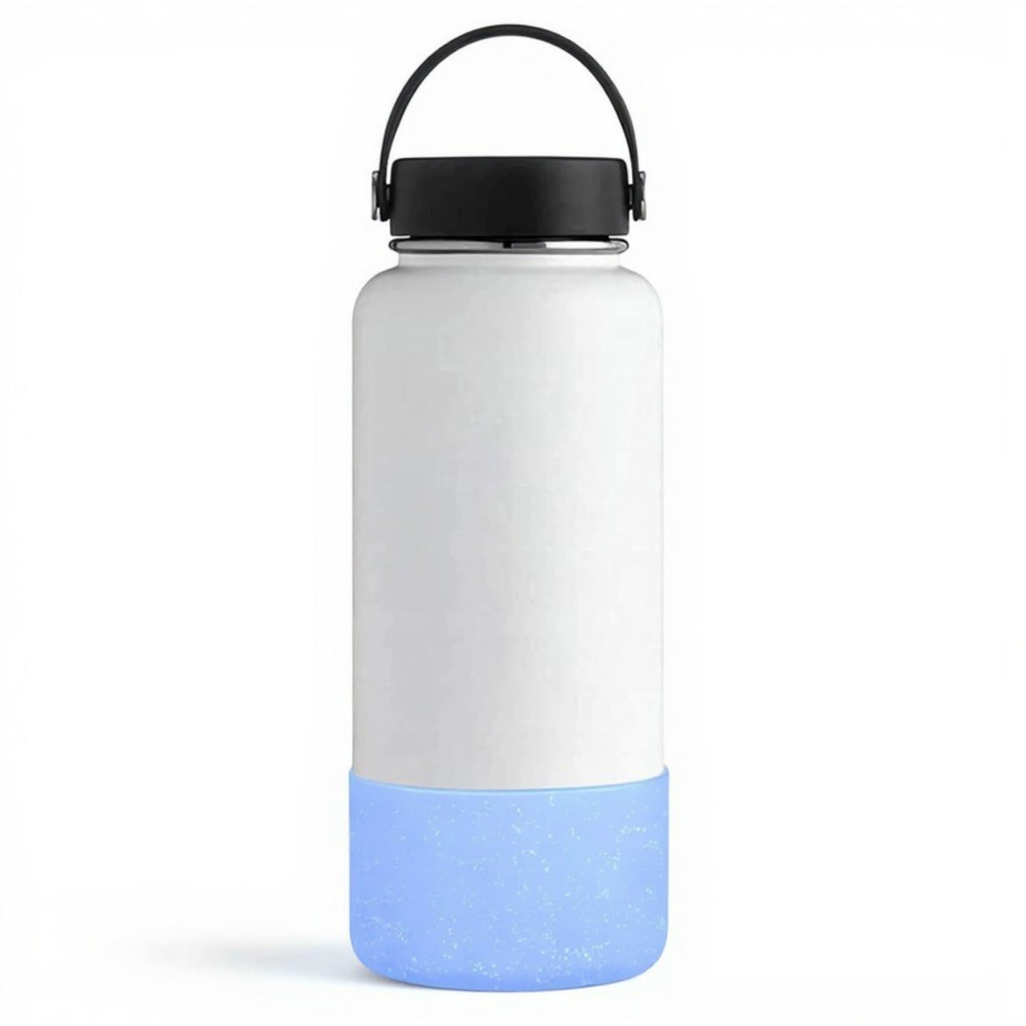 Silicone Bottle Protective Boot Sleeve for Reusable Water Bottles with Shock Absorbing Base 6-Piece Set 3in