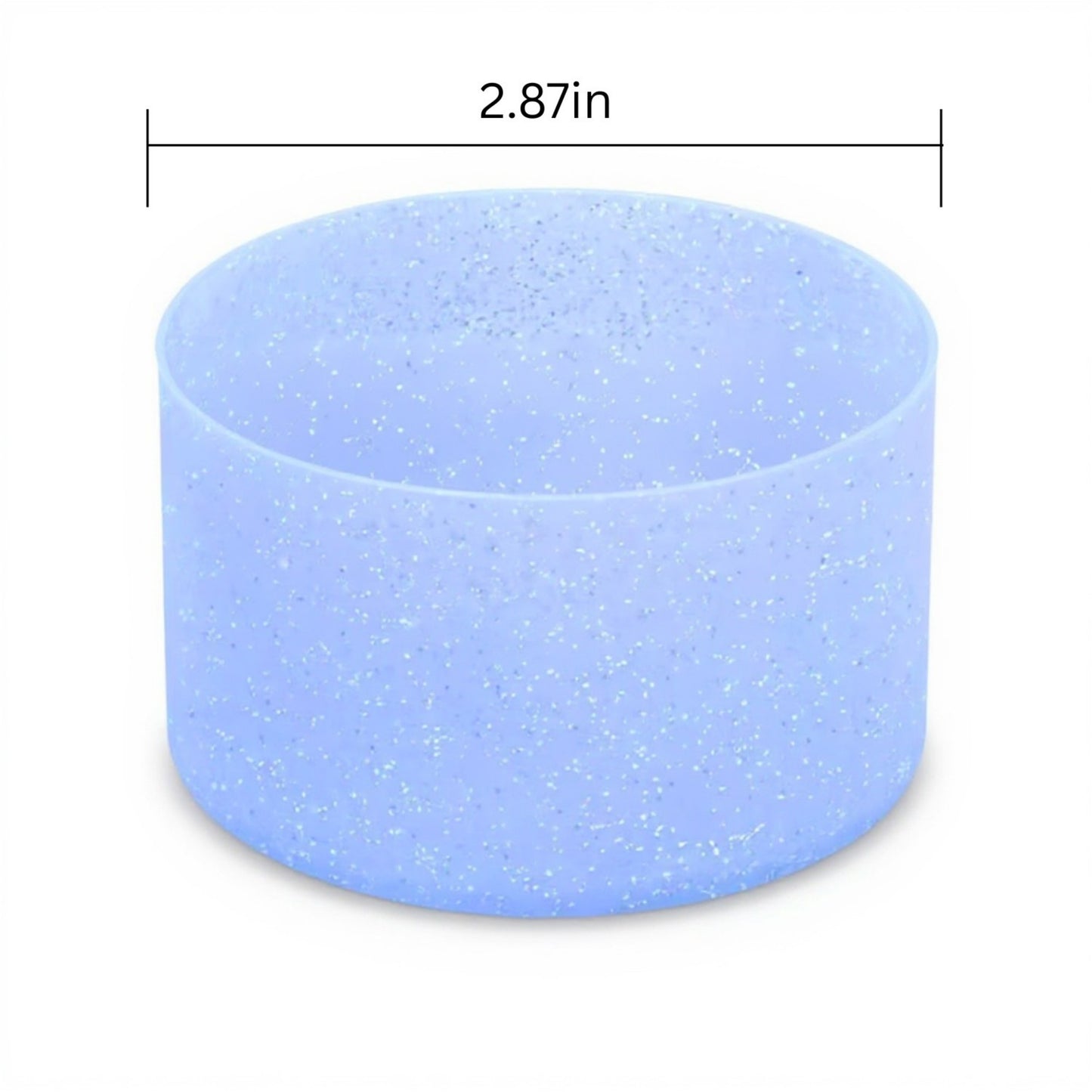 Silicone Bottle Protective Boot Sleeve for Reusable Water Bottles with Shock Absorbing Base 6-Piece Set 3in